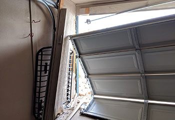 Garage Door Off Track - Argyle